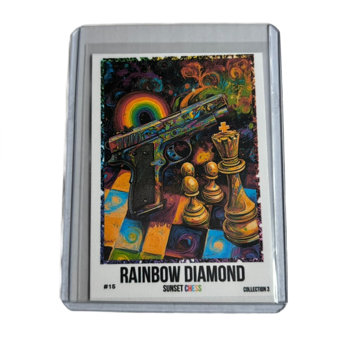 Rainbow Diamond Collection 3 Card #15 - Scrapbook Trading Card