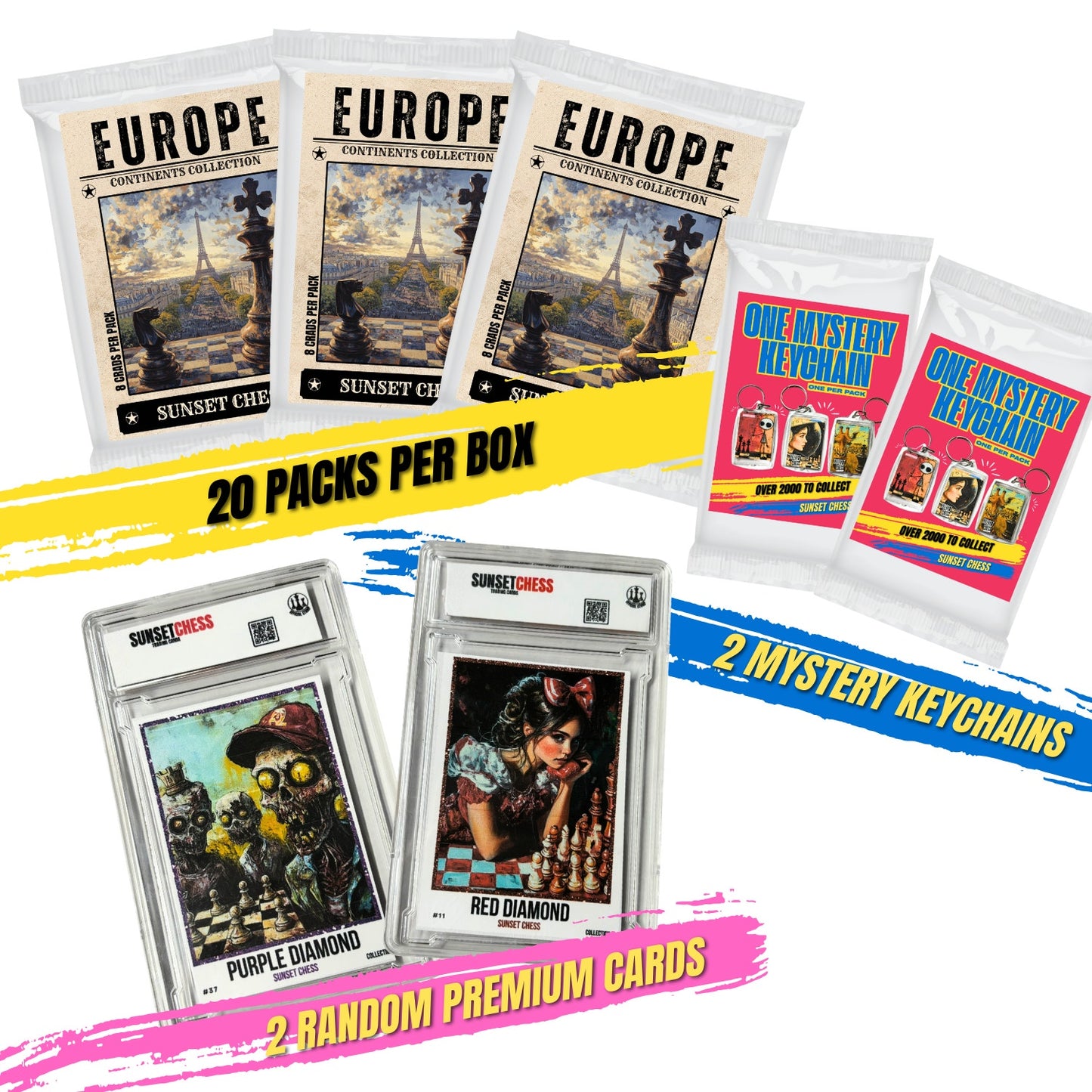 Europe Edition - Jumbo Box Pack - Chess Trading Cards