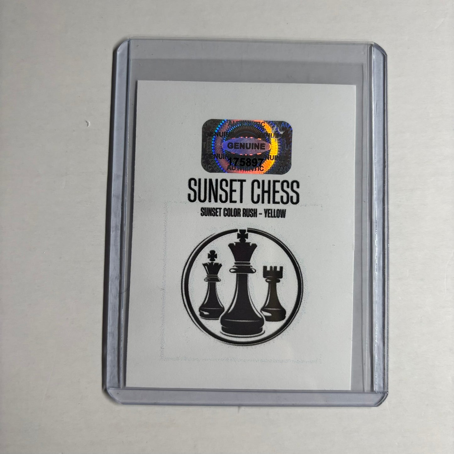 Yellow Collection - Trading Card