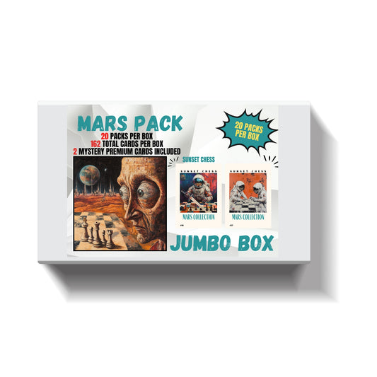 Mars Series - Jumbo Box Pack - Chess Trading Cards