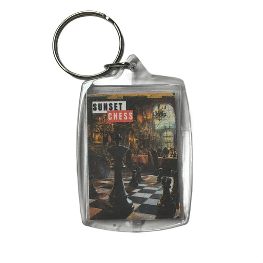 Fancy Room - Chess  Photo Keychain