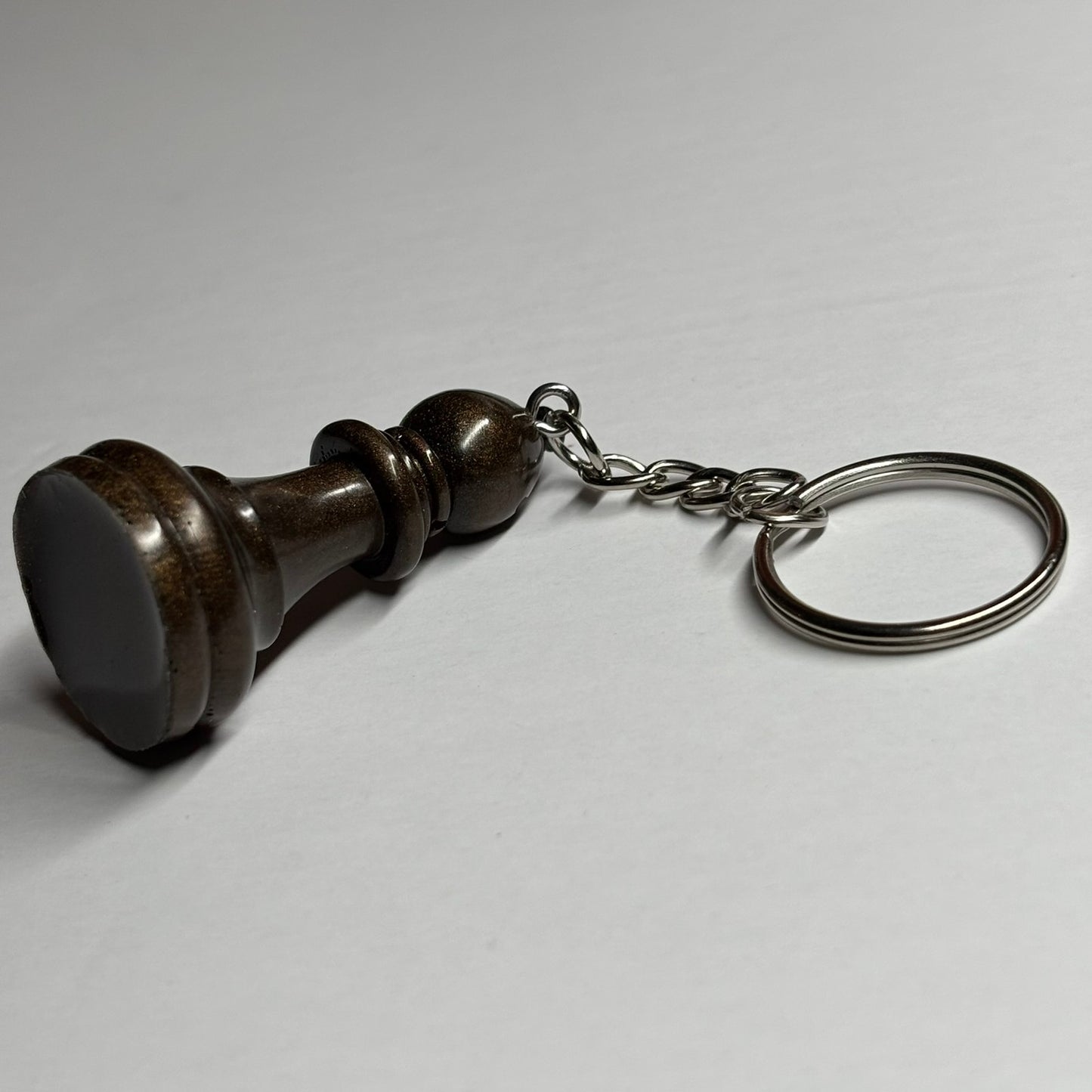 Beautiful Brown Bishop - Handmade Resin Keychain