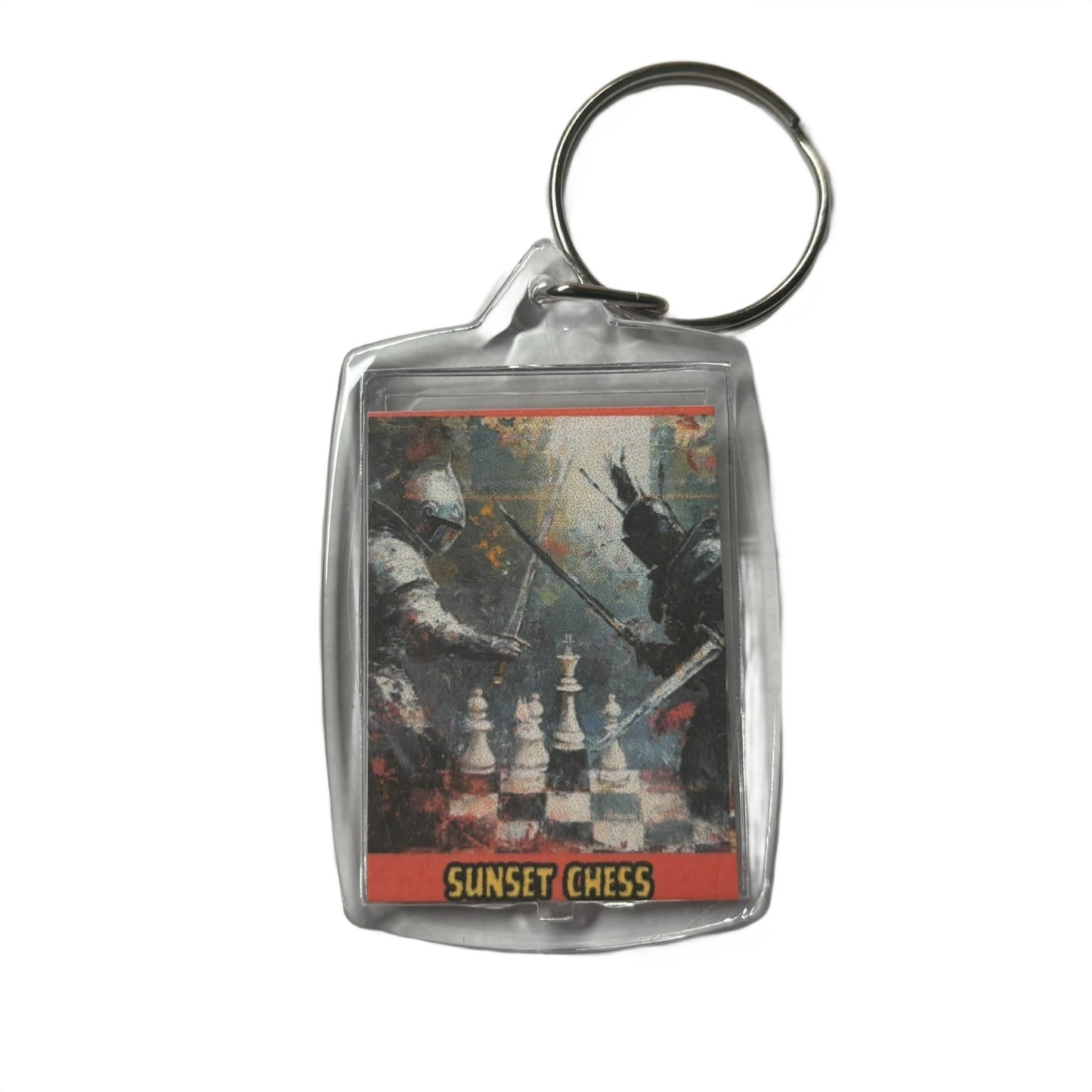 Battle Ground - Chess  Photo Keychain