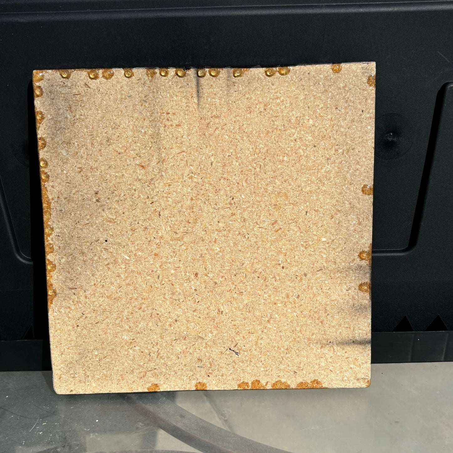 Vintage Collage - Resin Coated Chess Board