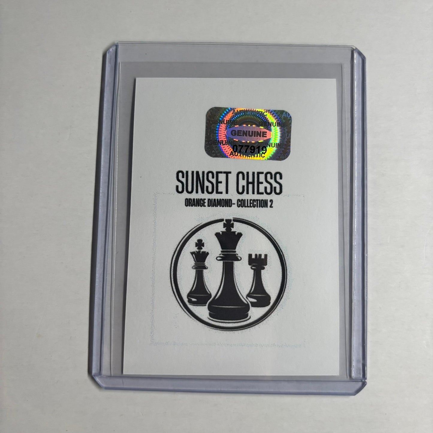 Orange Diamond Collection 2 - Trading Card