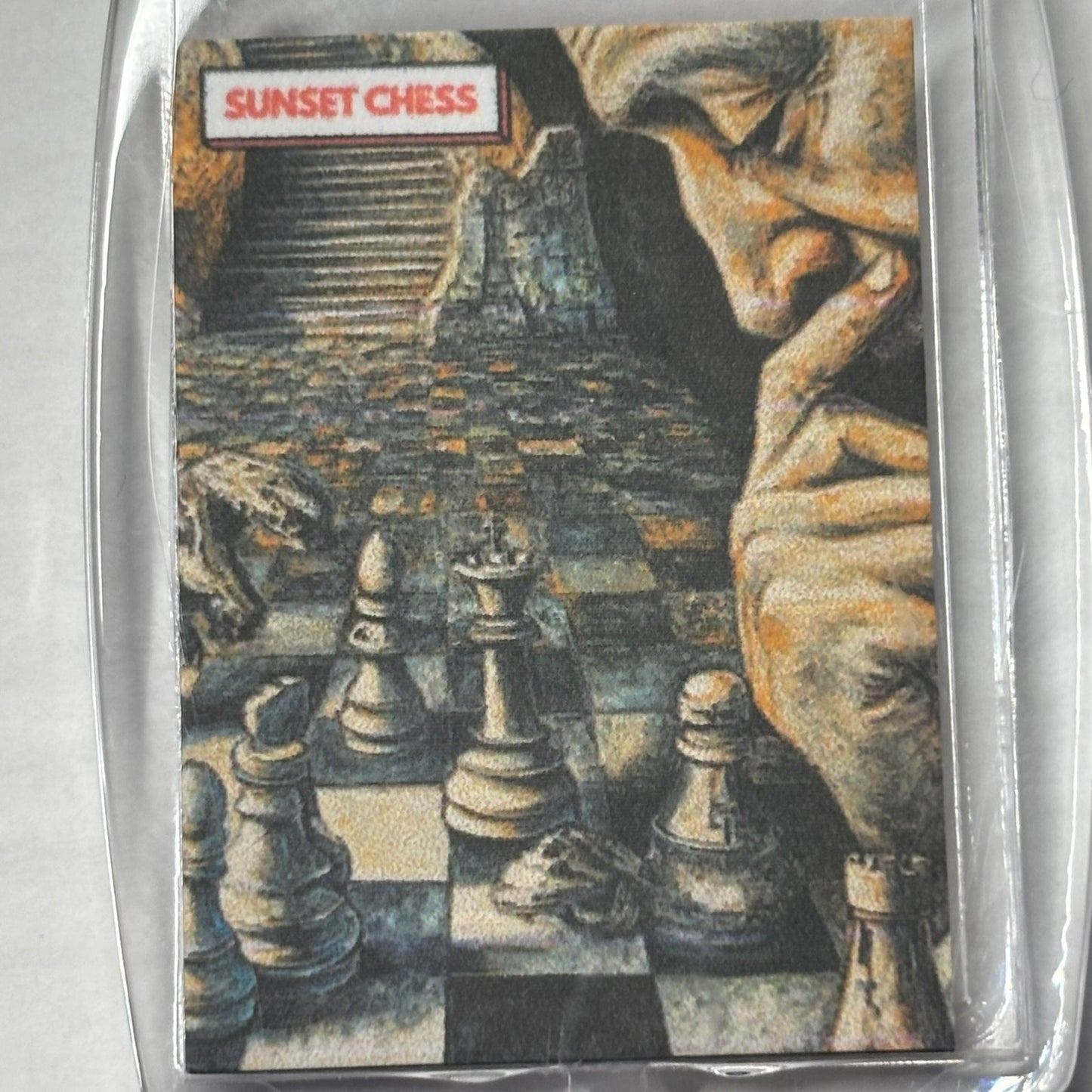 Deep Thoughts - Chess  Photo Keychain