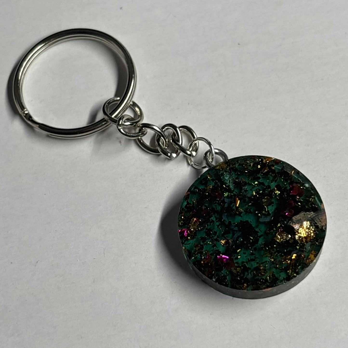 Forest Pink Pawn - Handmade Resin Keychain