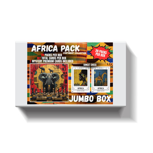 Africa Edition - Jumbo Box Pack - Chess Trading Cards