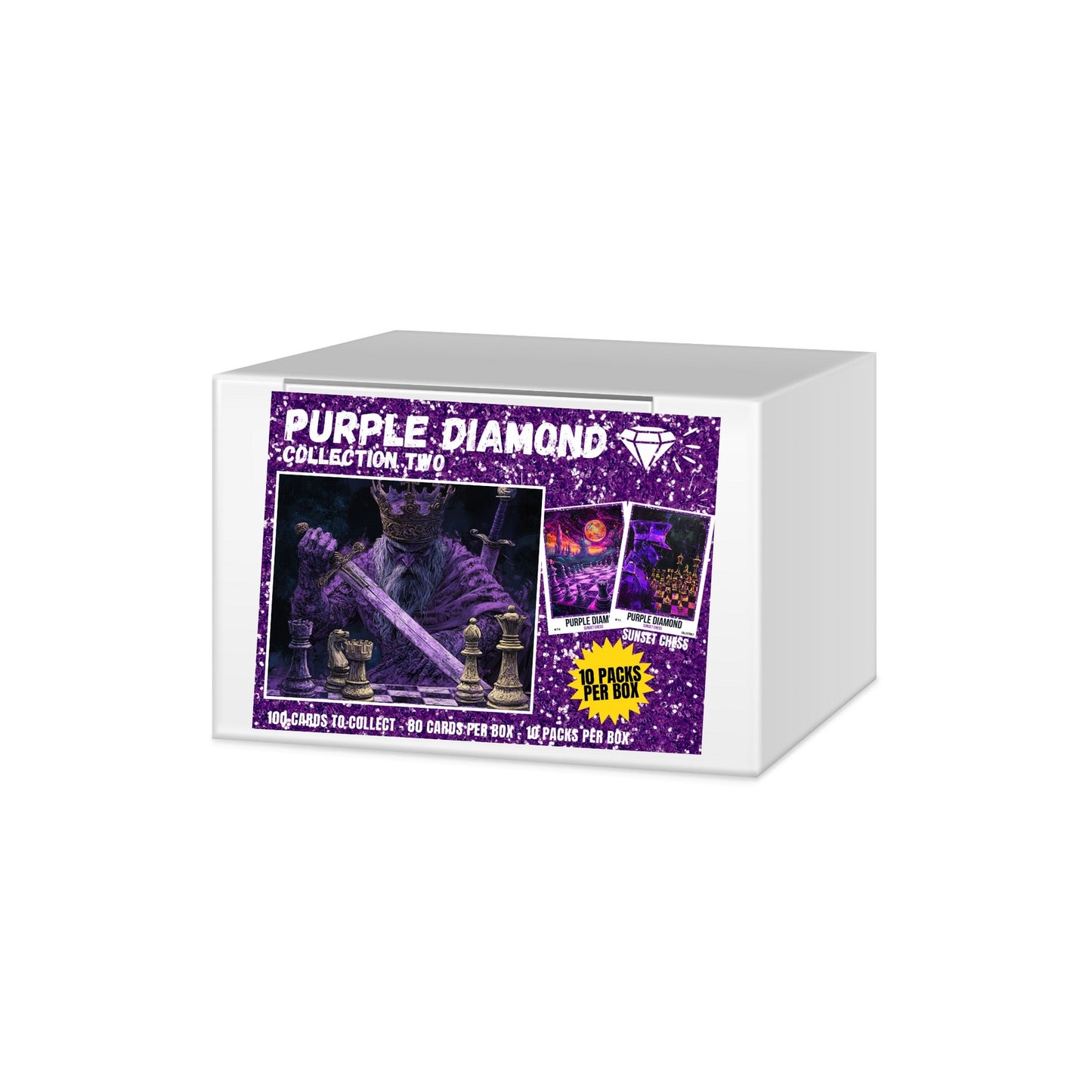 Purple Diamond Part 2 Trading Cards - Mini Box Collection