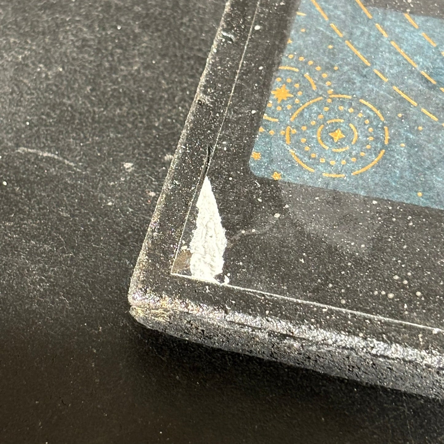 Space Stars - Scrapbook Chess Board