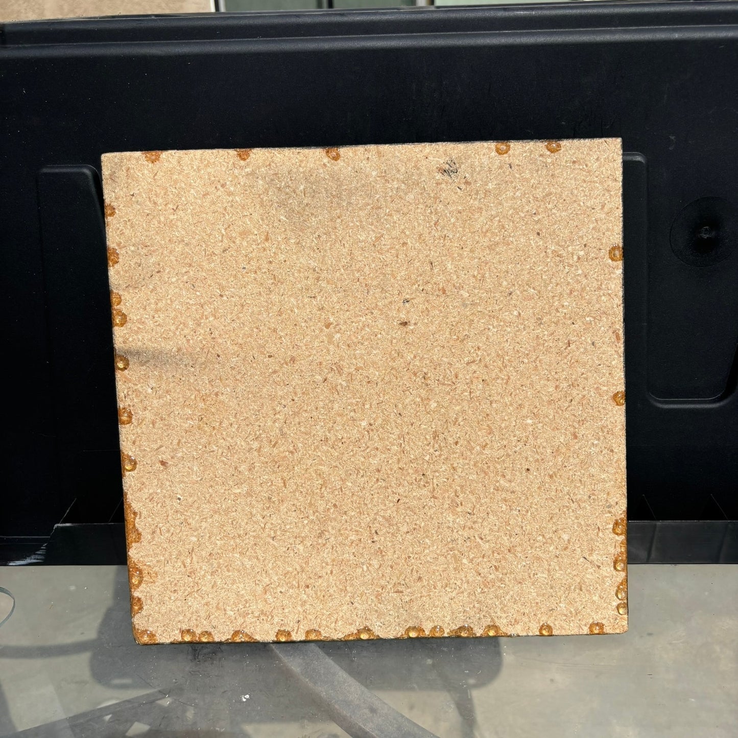 Cosmic Green - Resin Coated Chess Board