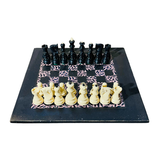 Mystic Leaves - Large Deluxe Chess Set