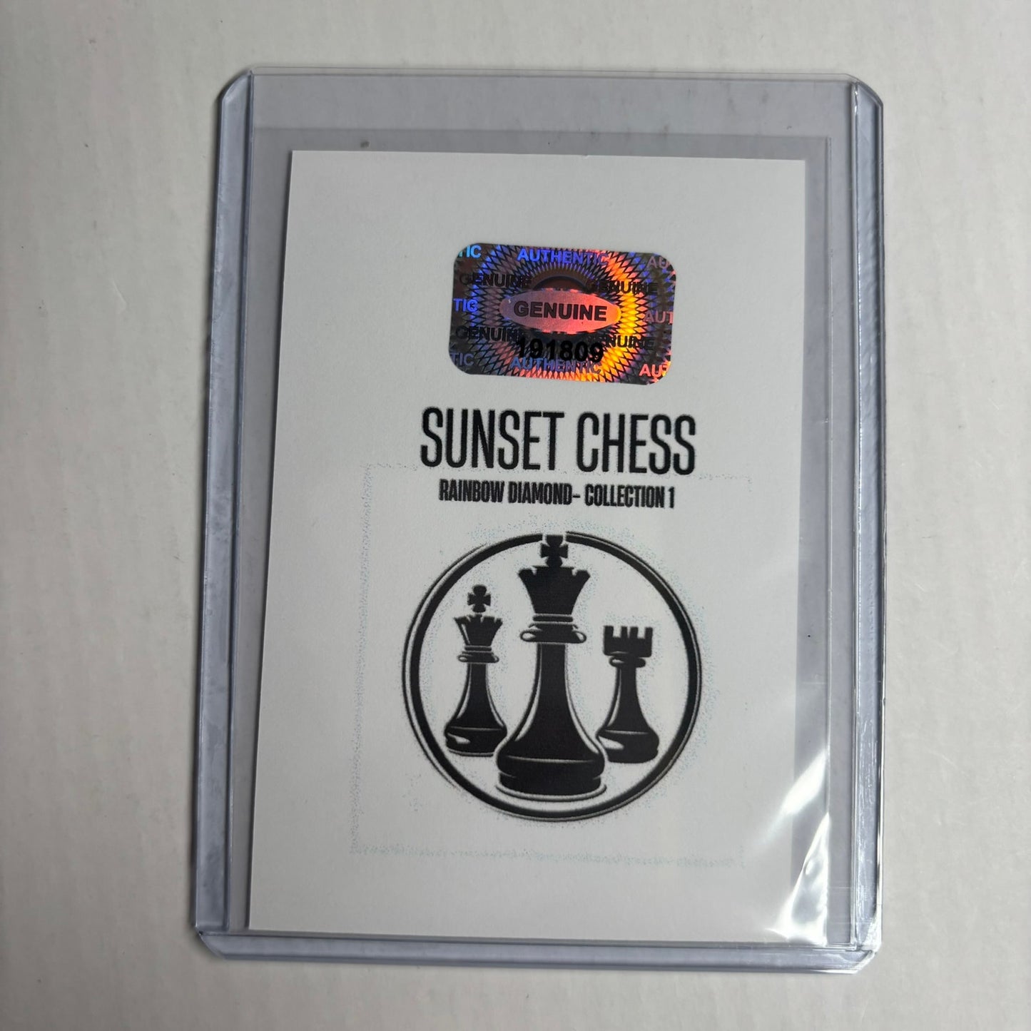 Rainbow Diamond Collection 1 Card