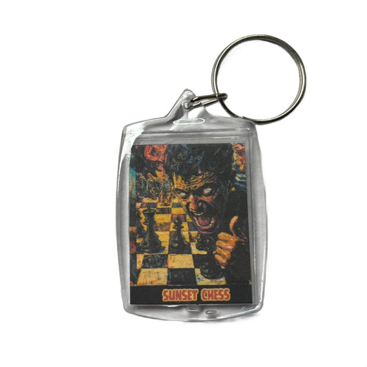 Excitement! - Chess  Photo Keychain