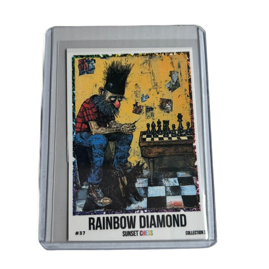 Rainbow Diamond Collection 3 Card #37 - Scrapbook Trading Card