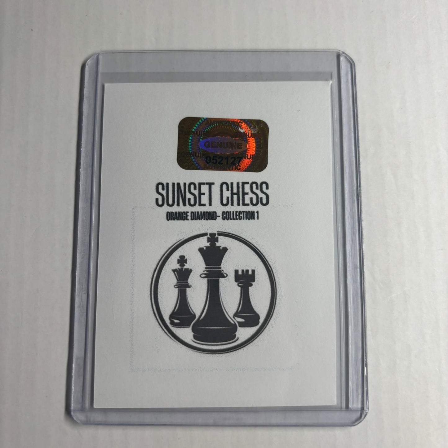 Orange Diamond Collection 1 - Trading Card