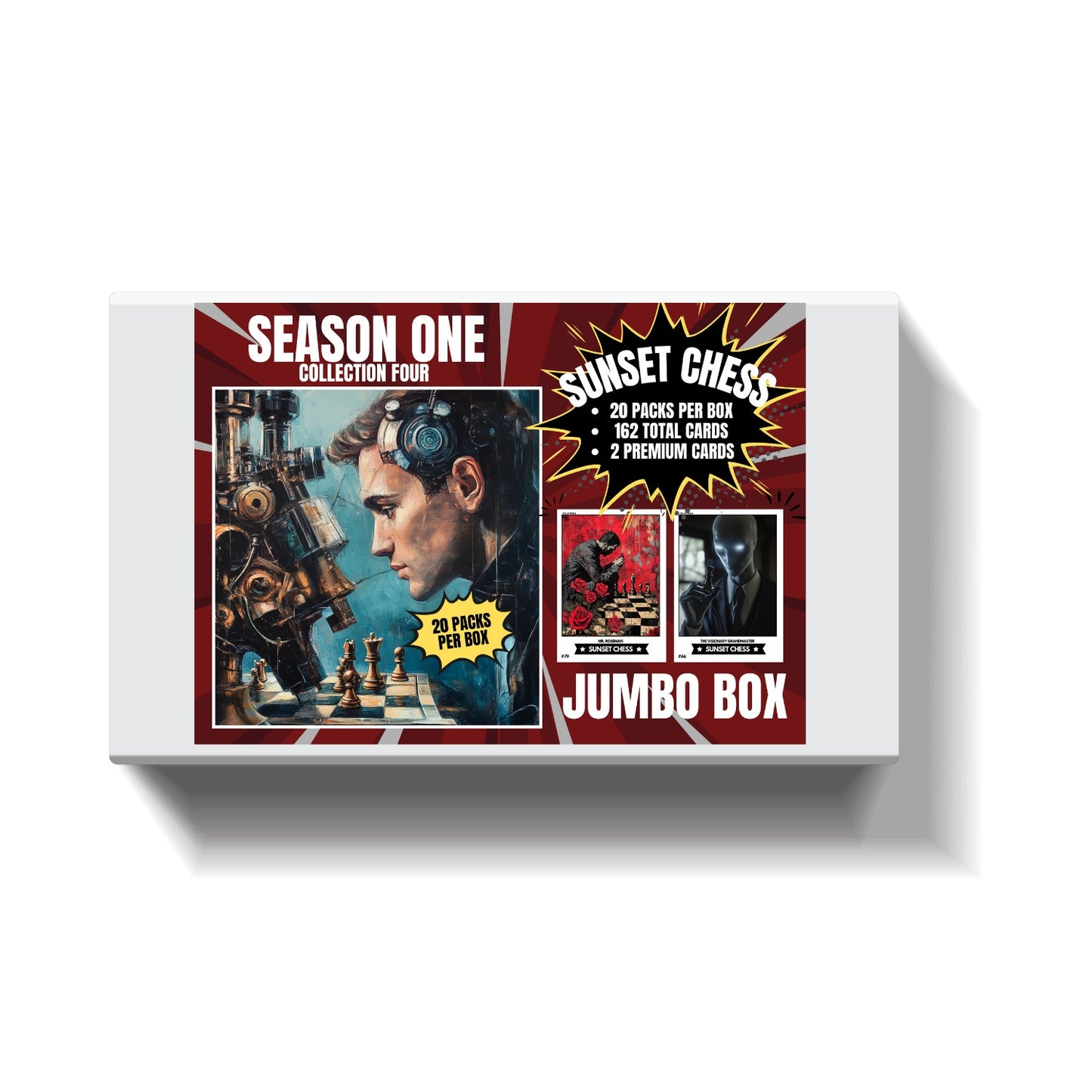 Season One Box 4 - Jumbo Box Pack - Chess Trading Cards