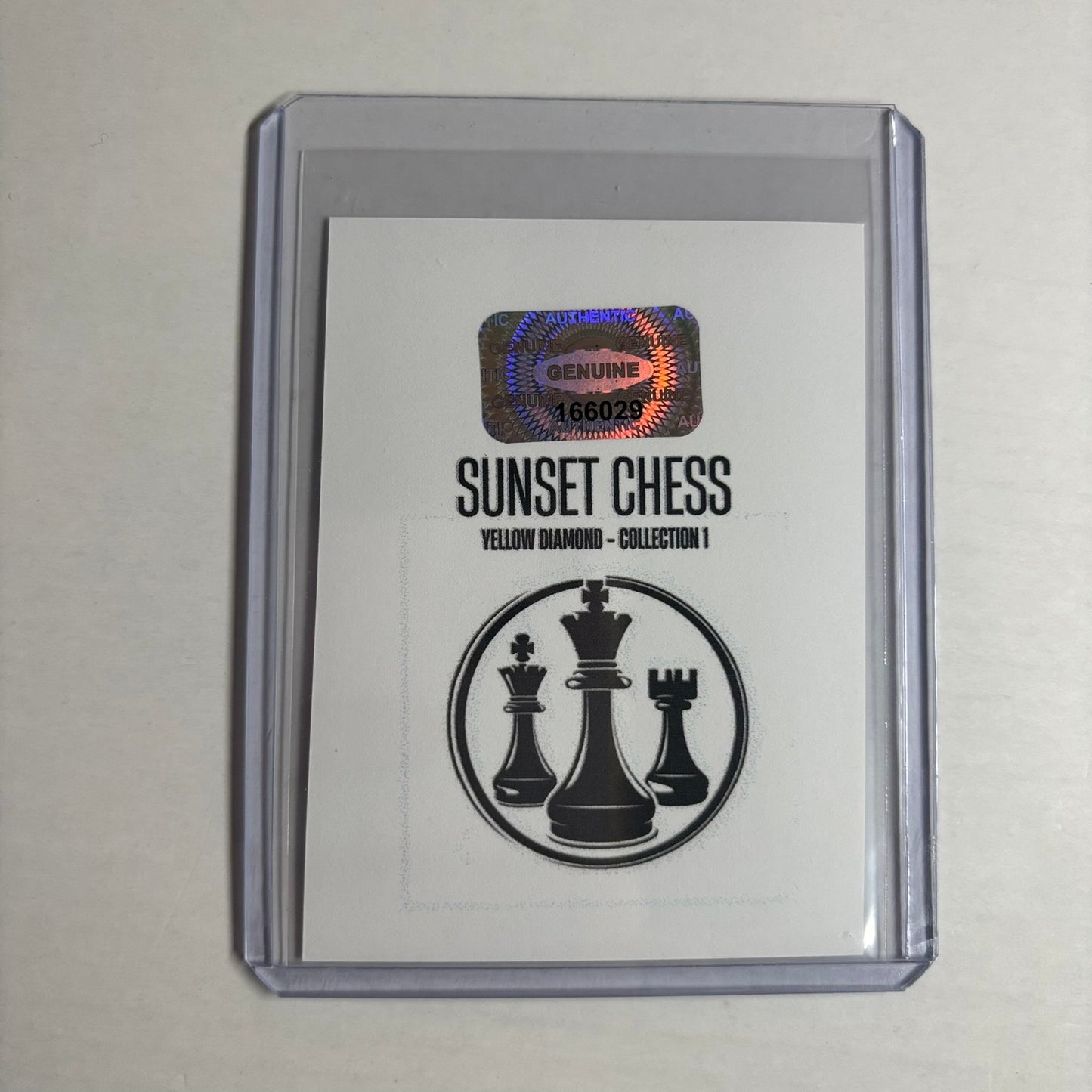 Yellow Diamond Collection 1 - Trading Card