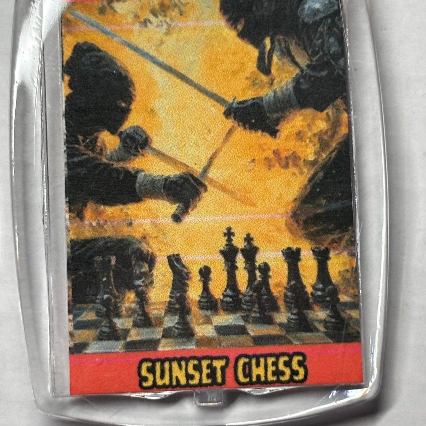 Swordplay - Chess  Photo Keychain