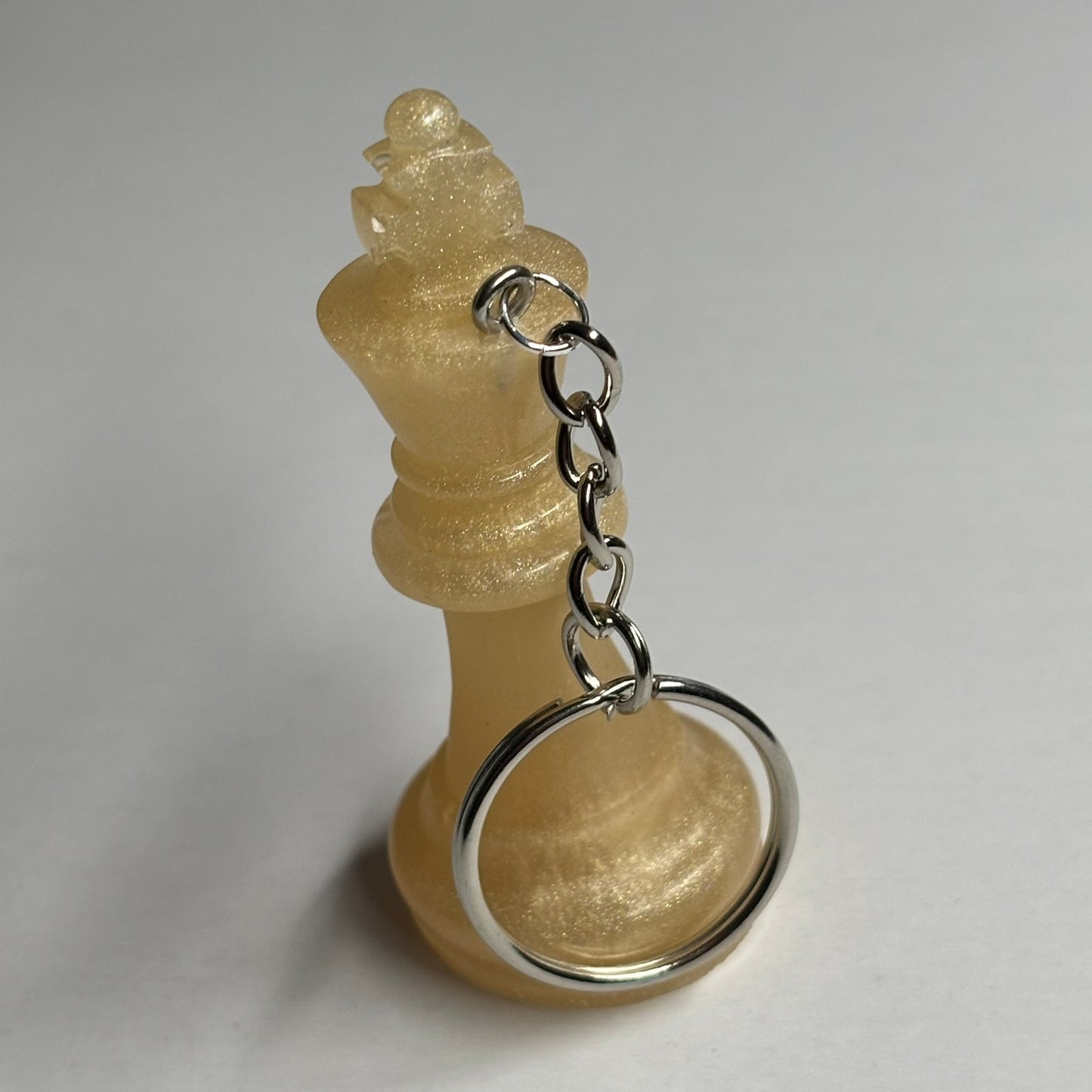 Cream Yellow King - Handmade Resin Keychain