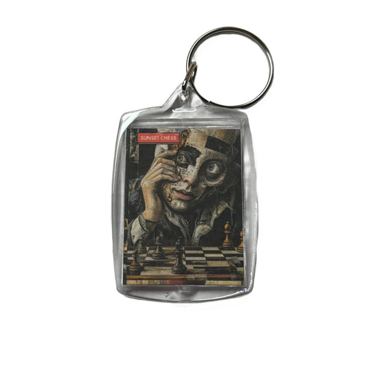 Seeing Eyes - Chess  Photo Keychain