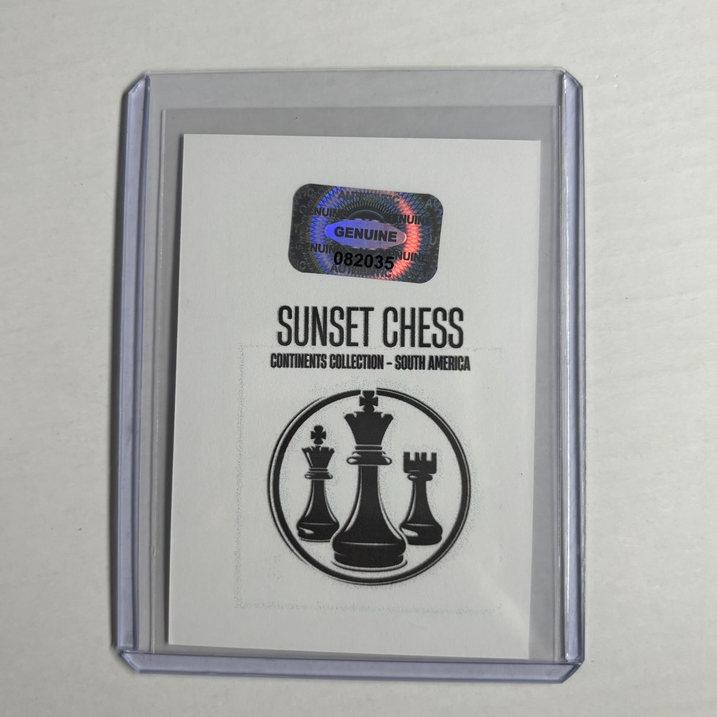 South America Collection - Trading Card