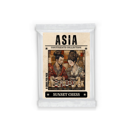 Asia Edition - Sunset Chess Scrapbook Card Pack