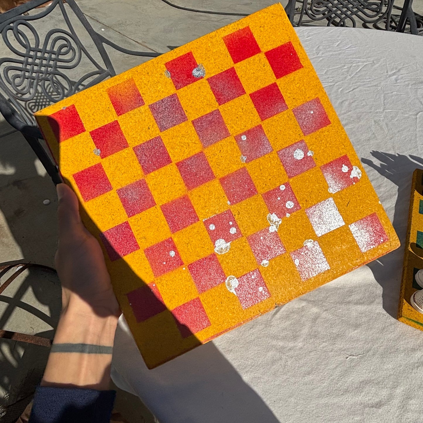 Spartan Yellow & Red - Chinese Edition Chess Set