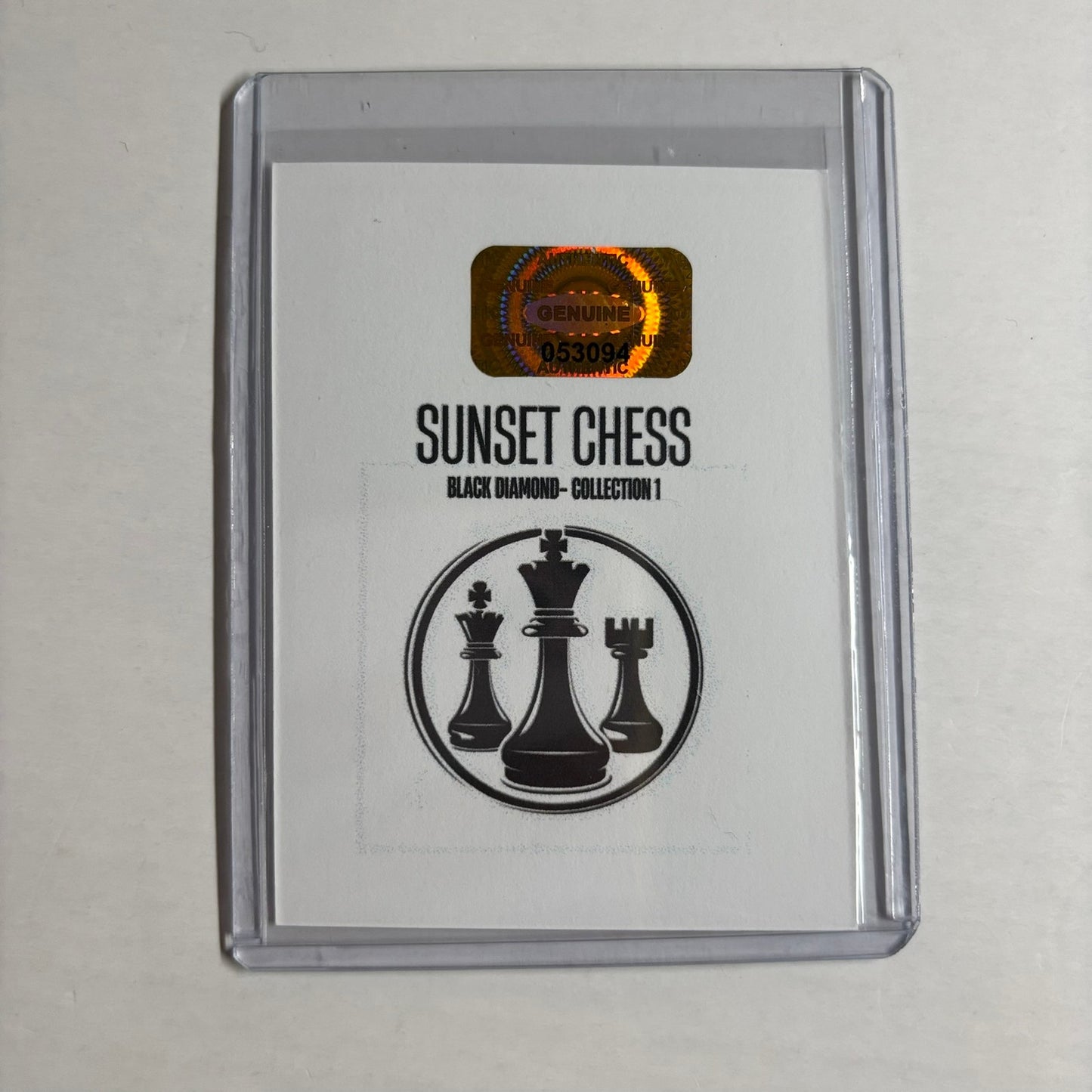 Black Diamond Collection 1 - Trading Card