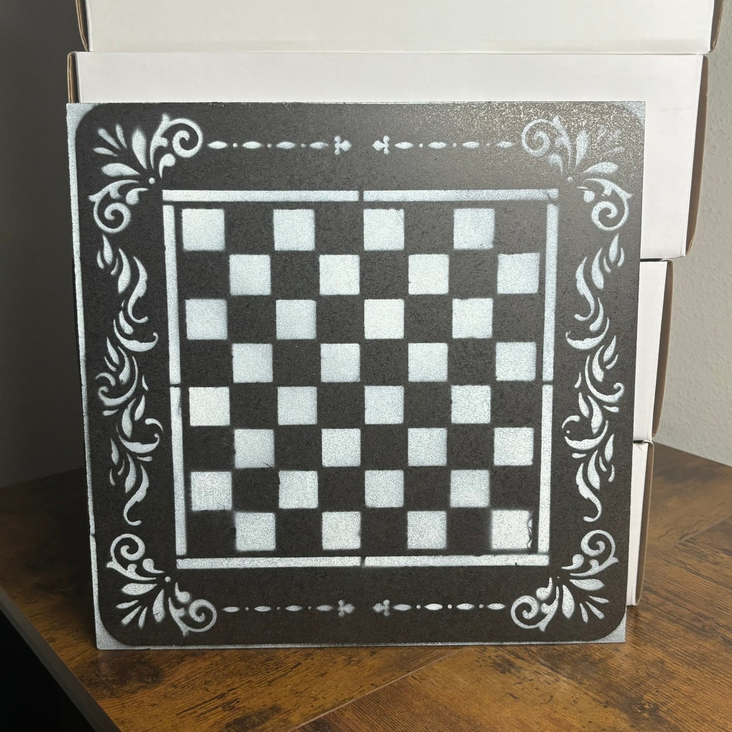 Simple Royal - Painted Chess Board