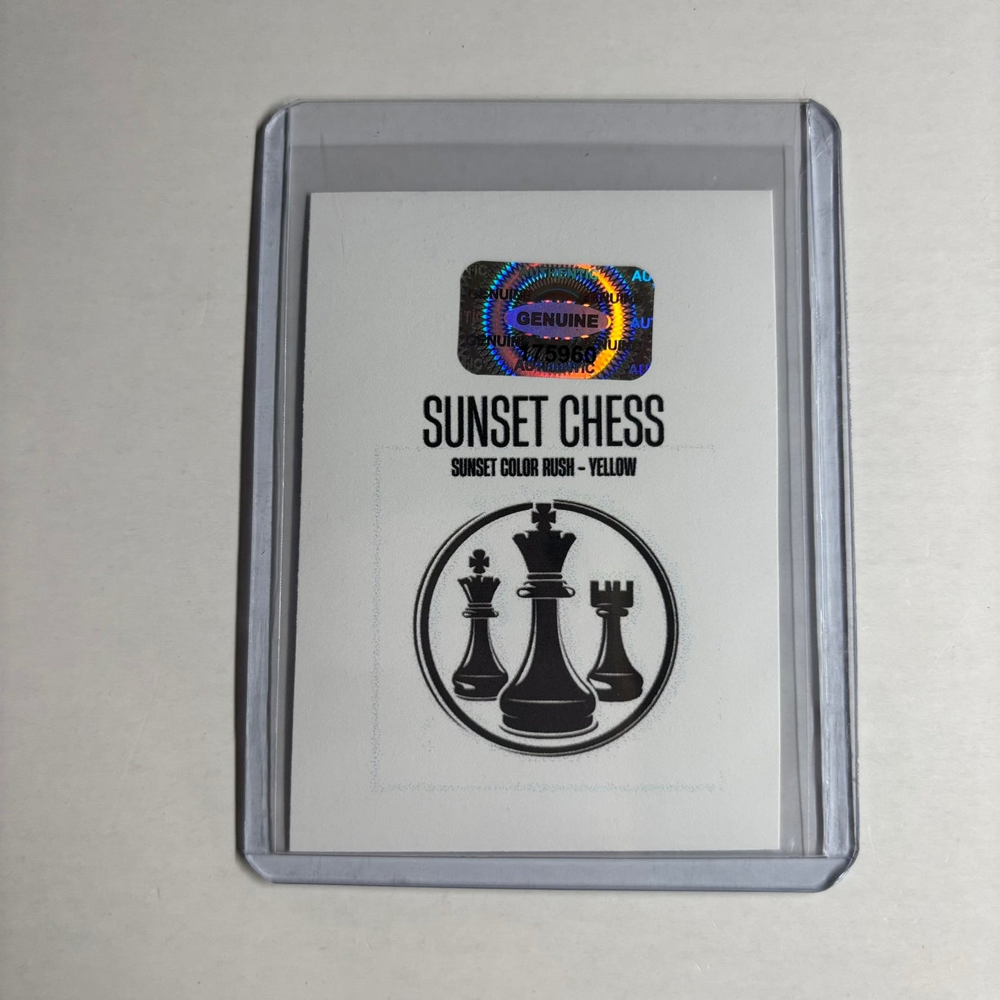 Yellow Collection - Trading Card