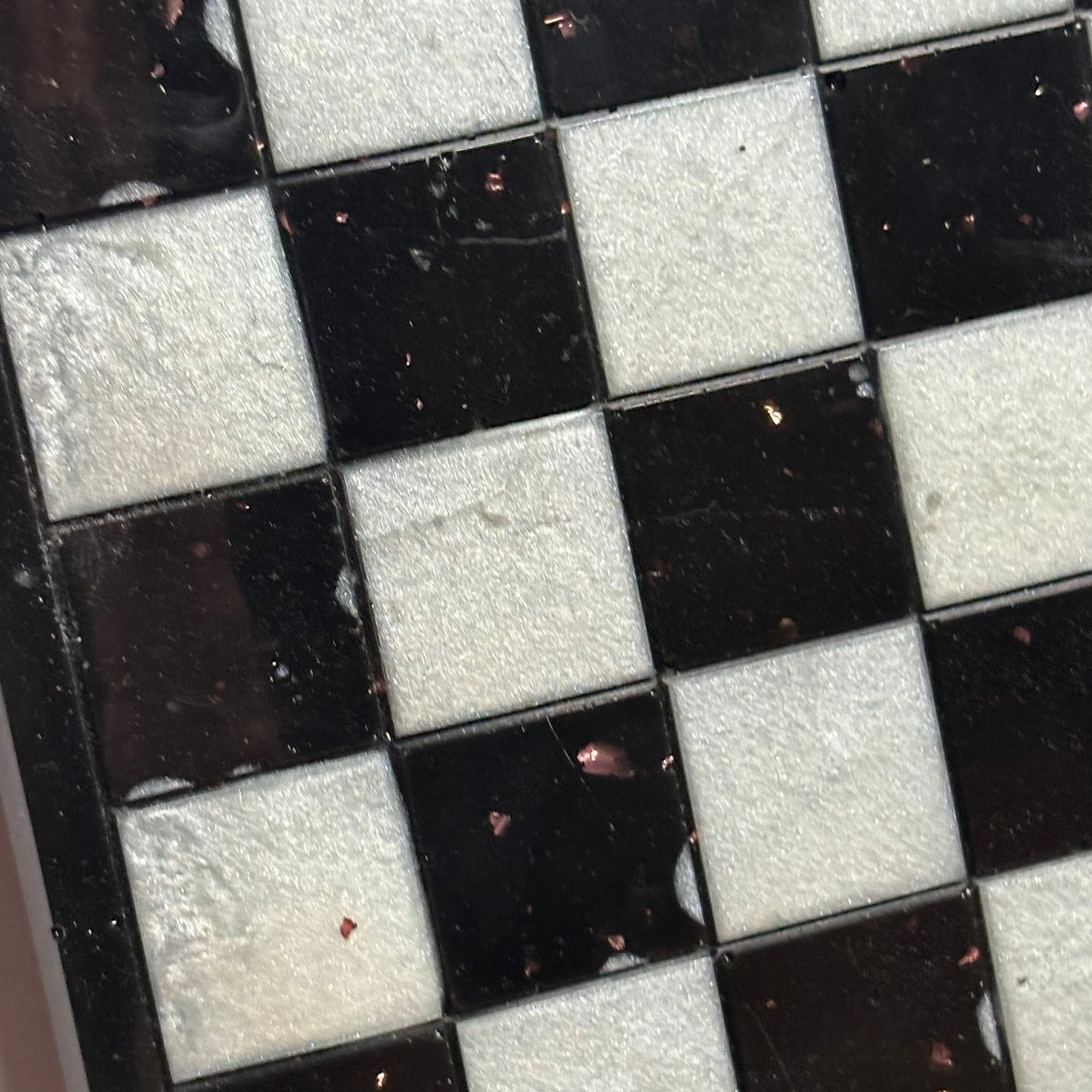 Prestigious Black & White - Resin Chess Board