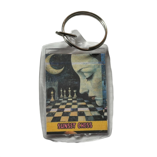 Wind Blower - Chess  Photo Keychain