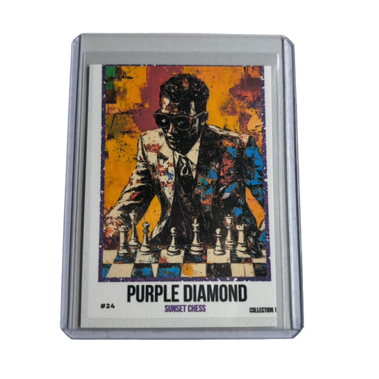 Purple Diamond Collection 1 - Trading Card