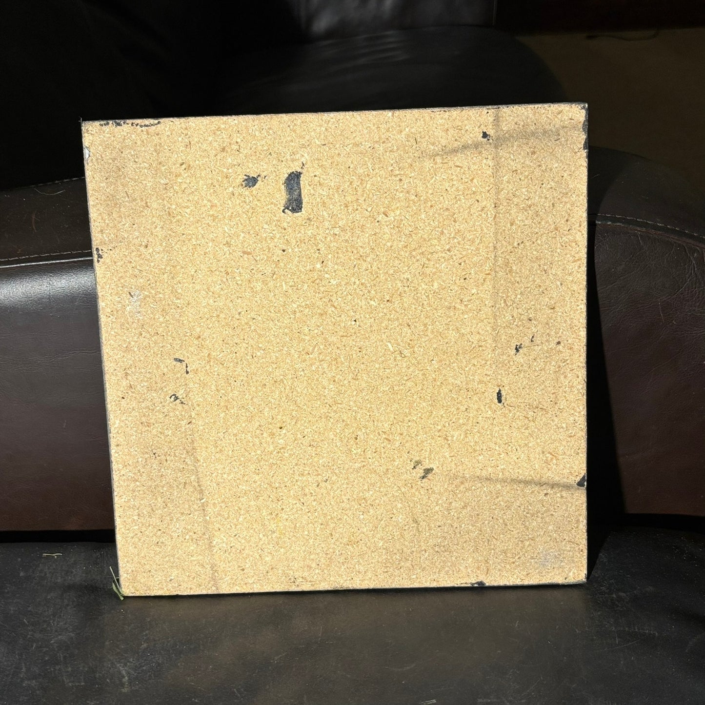 Gold Outline Peach- Scrapbook Chess Board