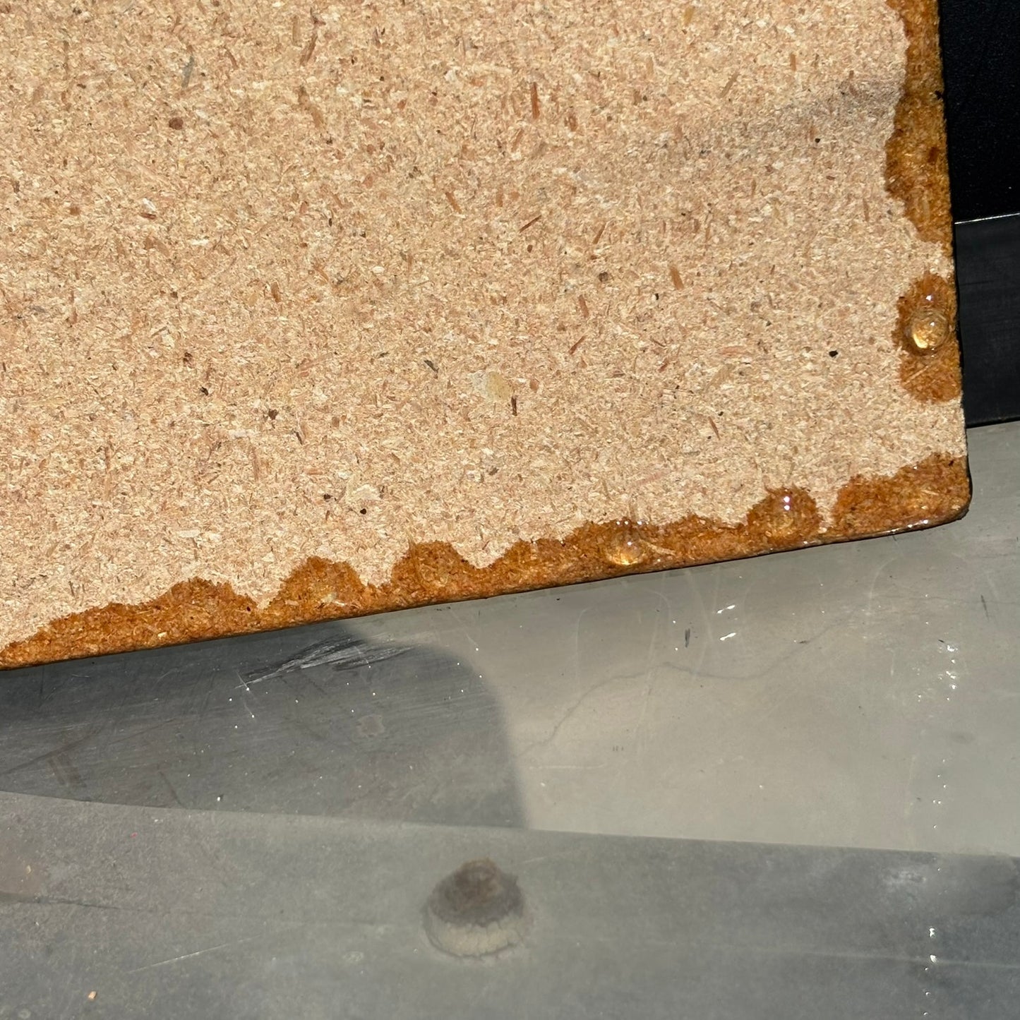 Old Cream - Resin Coated Chess Board