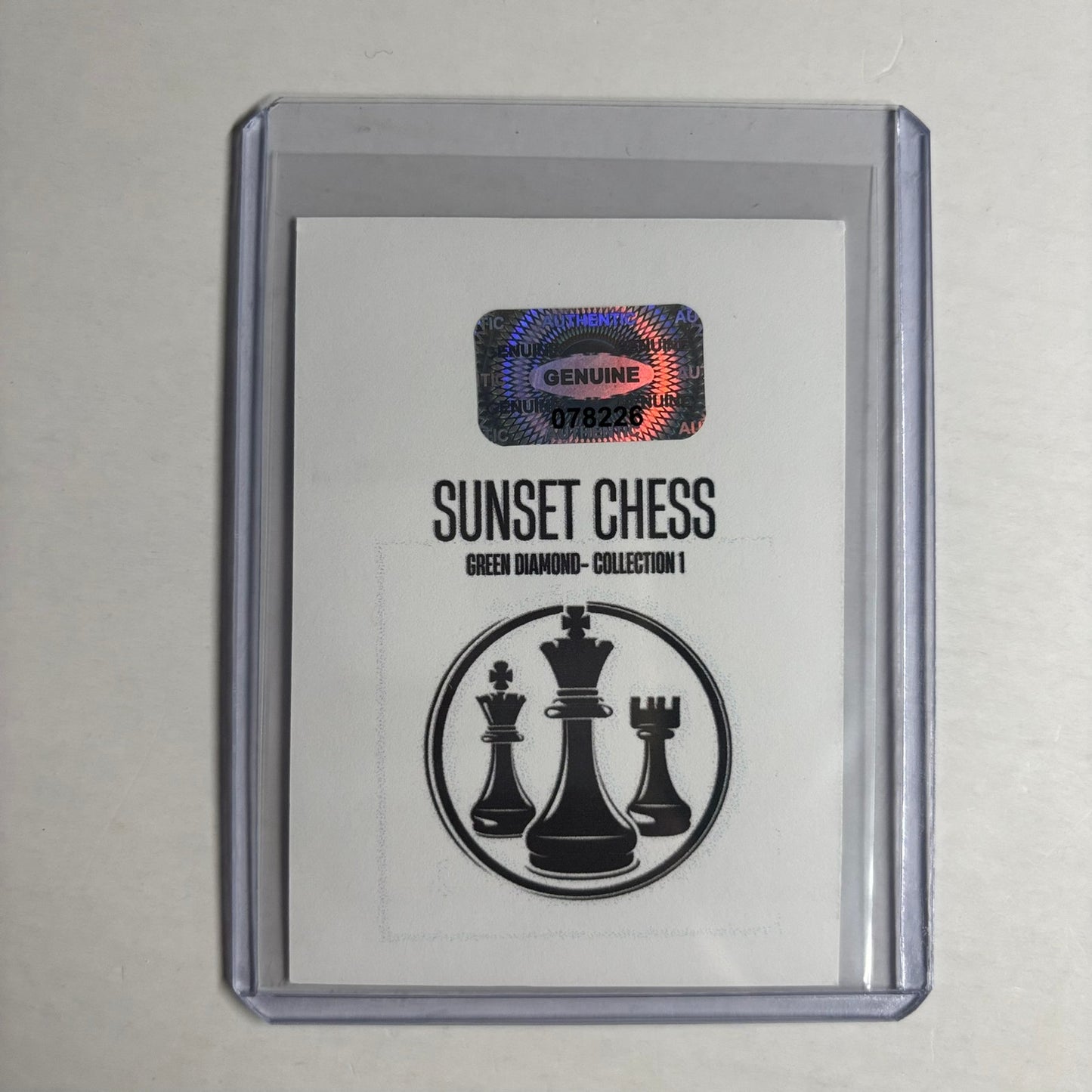 Green Diamond Collection 1 - Trading Card