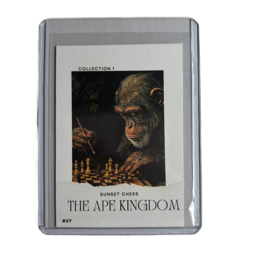 The Ape Kingdom Collection 1 Card #27 - Scrapbook Trading Card