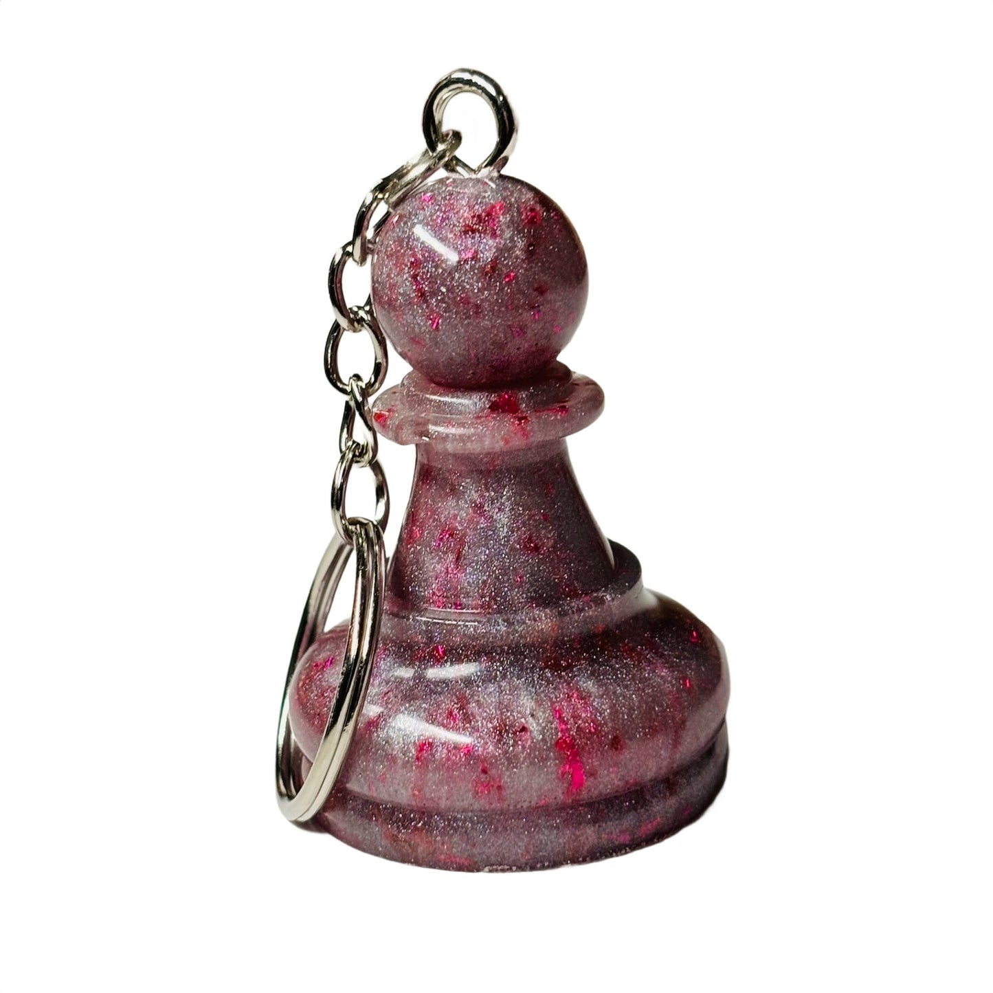 Purple Supreme Pawn - Handmade Resin Keychain - Large Edition