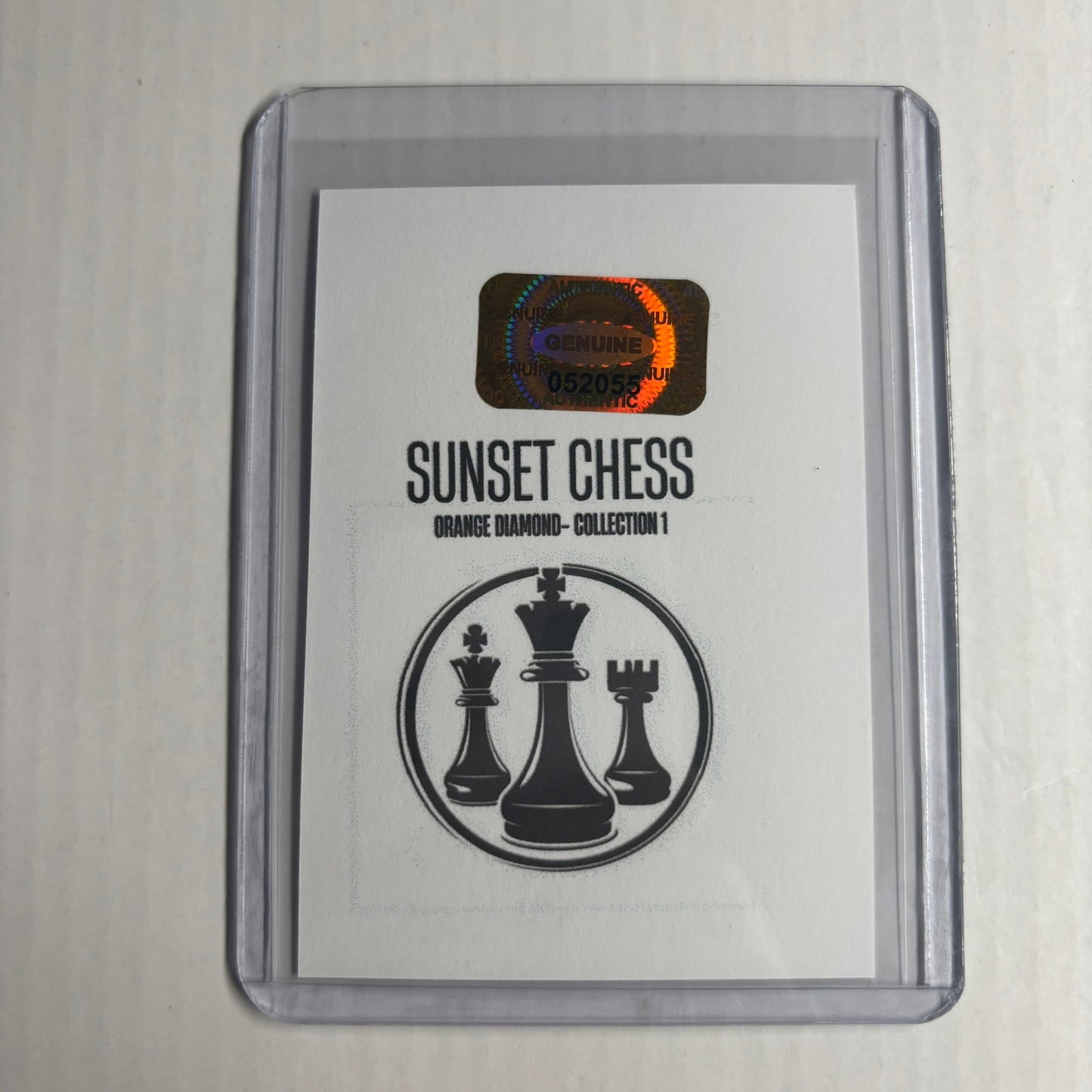 Orange Diamond Collection 1 - Trading Card