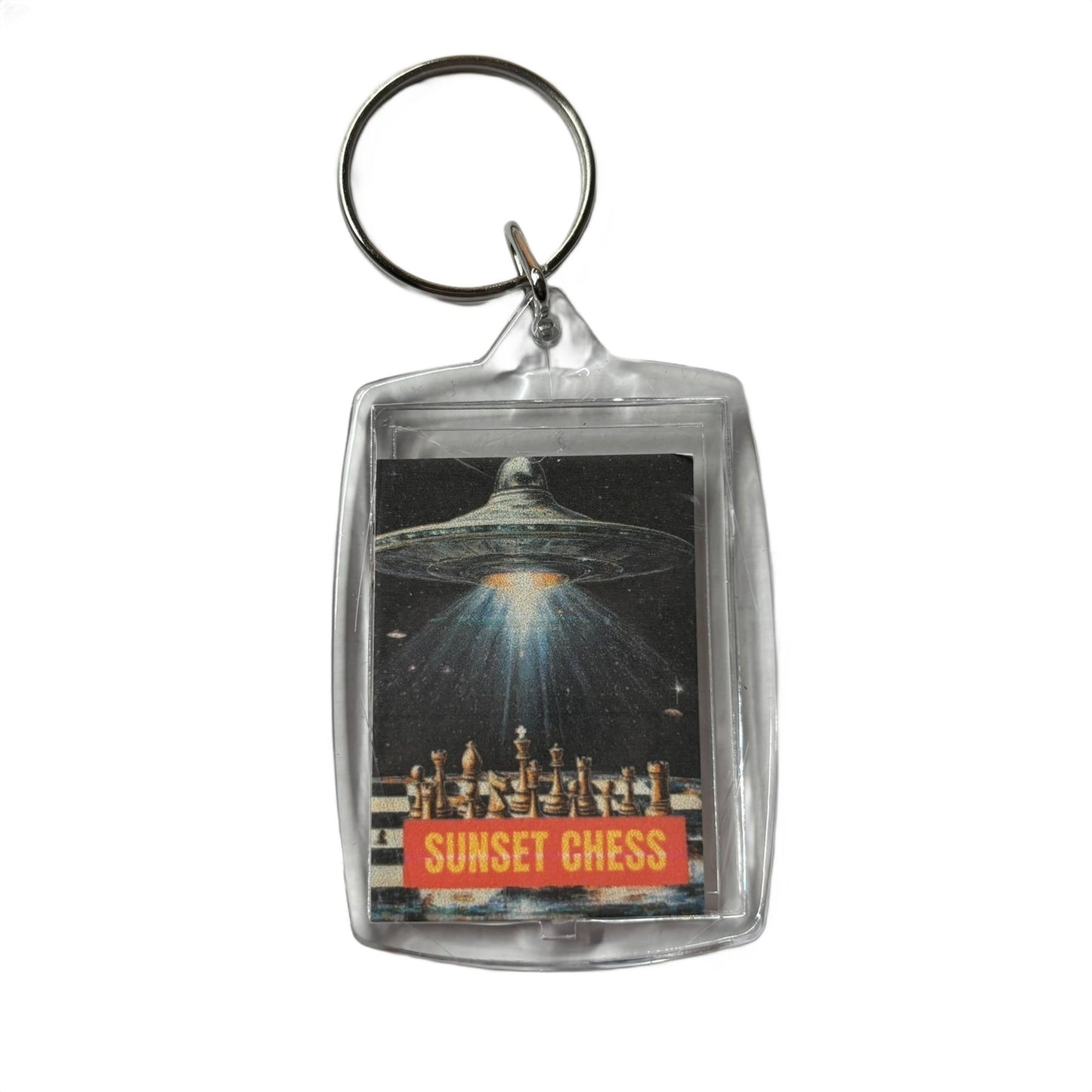 Abduction - Chess  Photo Keychain