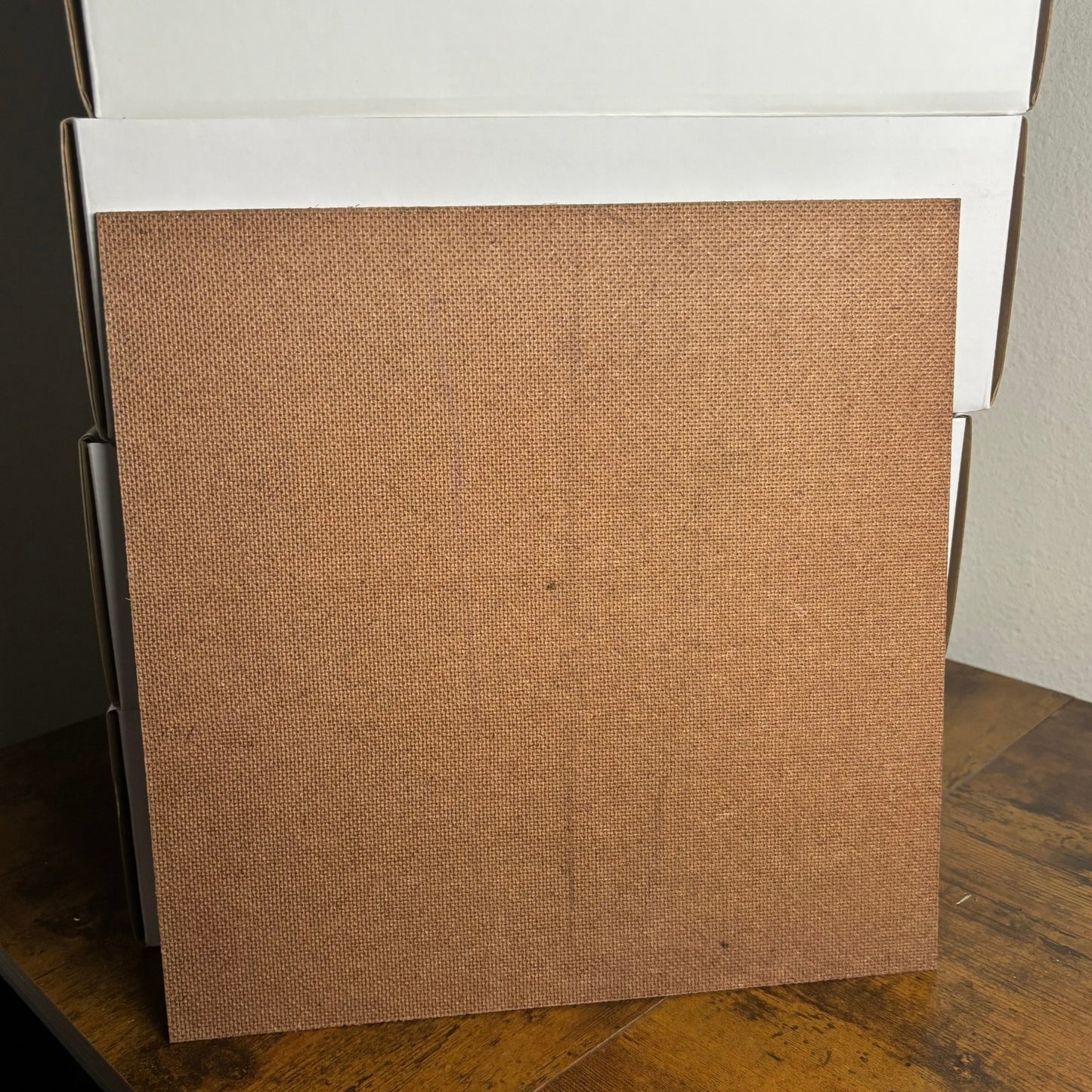 Burgundy Red & White - Painted Chess Board