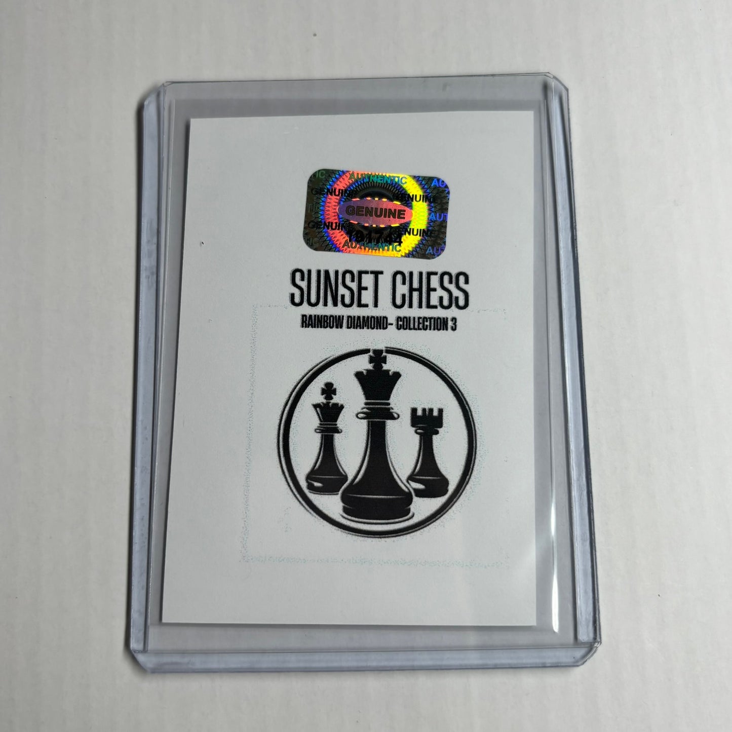Rainbow Diamond Collection 3 Card #70 - Scrapbook Trading Card
