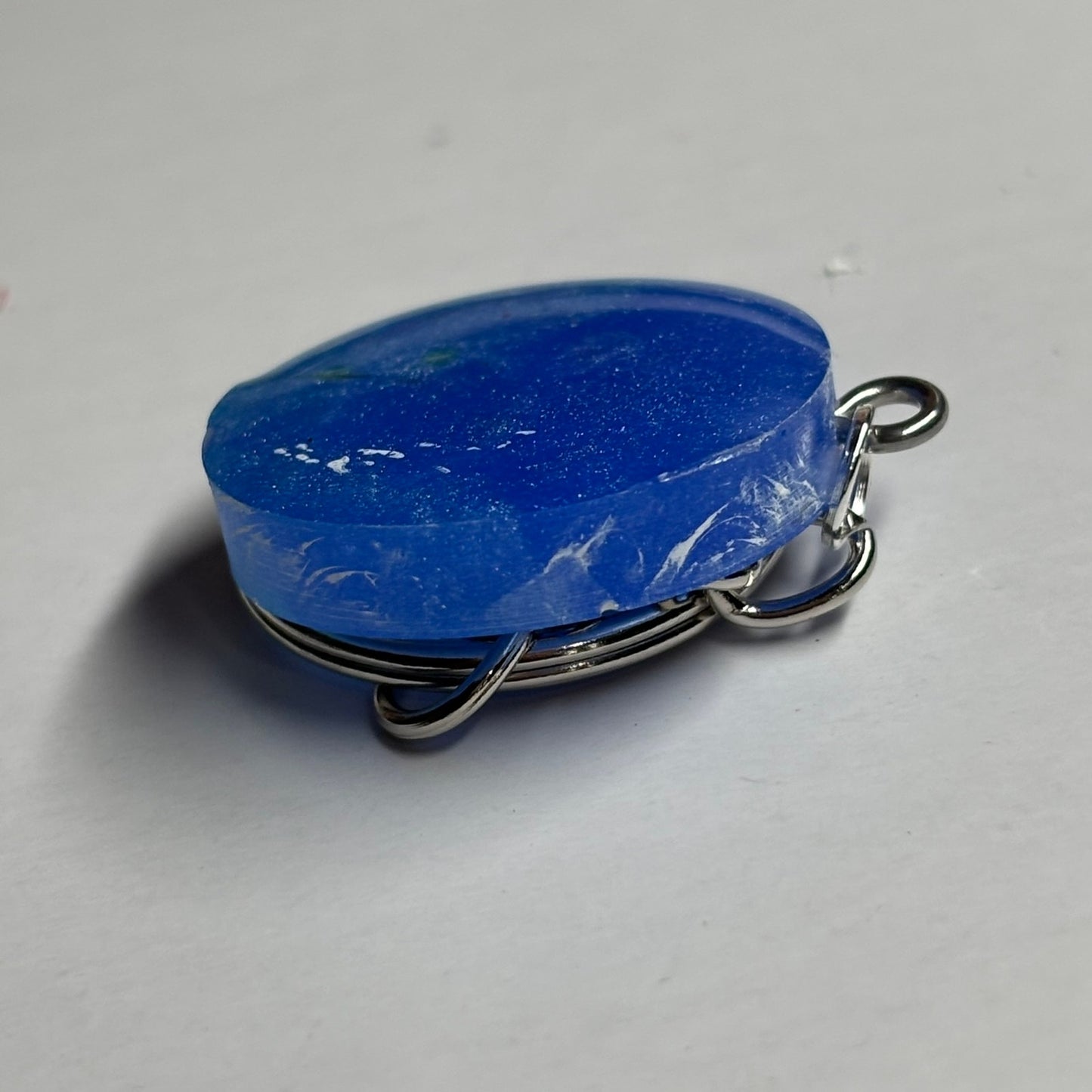 Blue Pawn - Handmade Resin Keychain