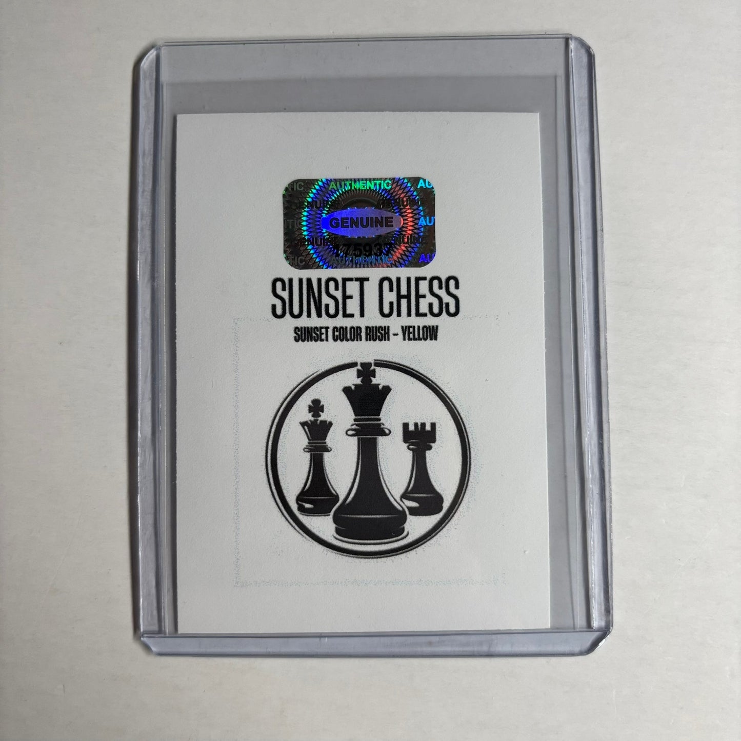 Yellow Collection - Trading Card