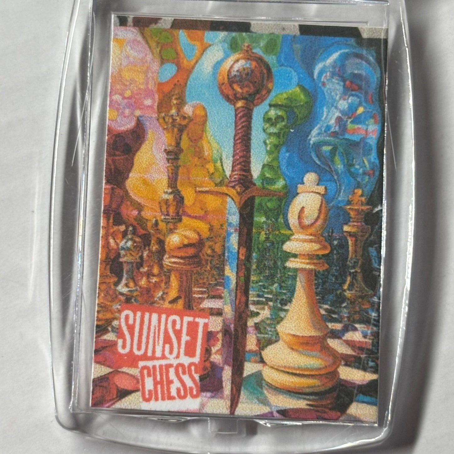 The Establisher - Chess  Photo Keychain