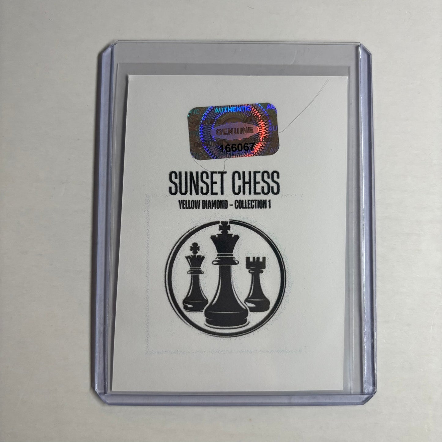 Yellow Diamond Collection 1 - Trading Card
