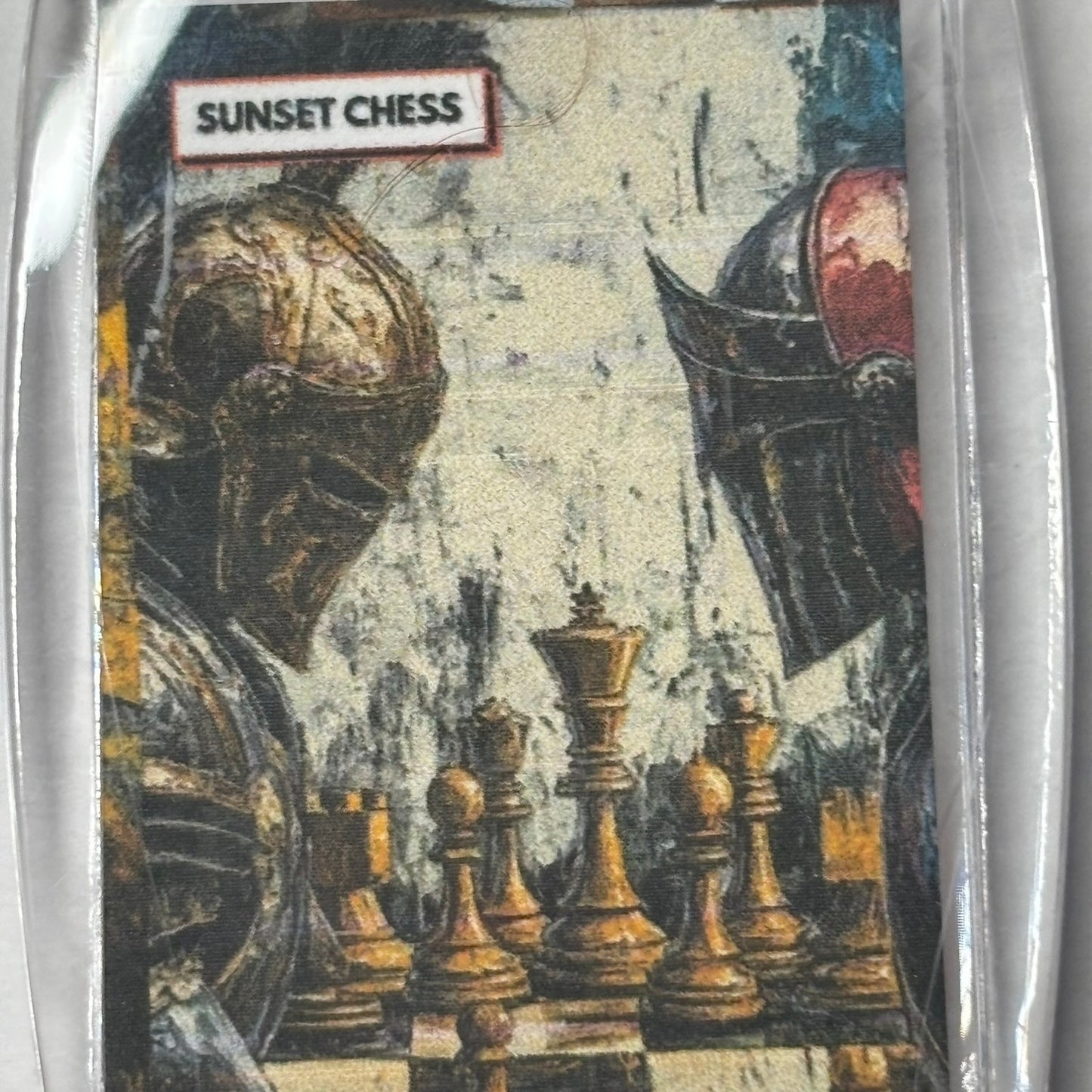 Warriors Unite - Chess  Photo Keychain