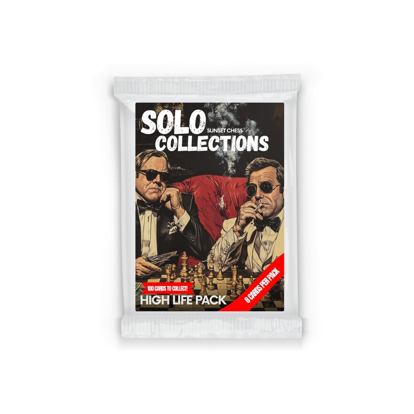 🎁 High Life Solo Collection - Sunset Chess Scrapbook Card Pack (100% off)