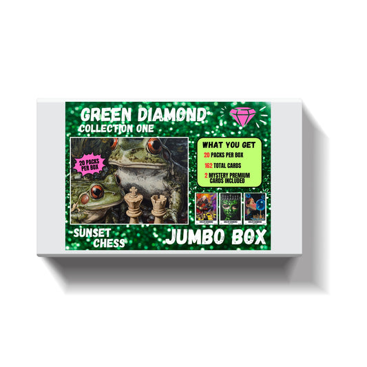 Green Diamond Part 1 - Jumbo Box Pack - Chess Trading Cards